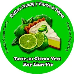 barbe a papa tarte au citron vert