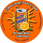 barbe a papa soda a l'orange Confiserie et cie