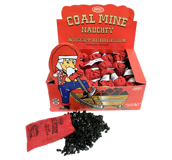 Coal Mine Naughty Nugget Bubble Gum Exosweet