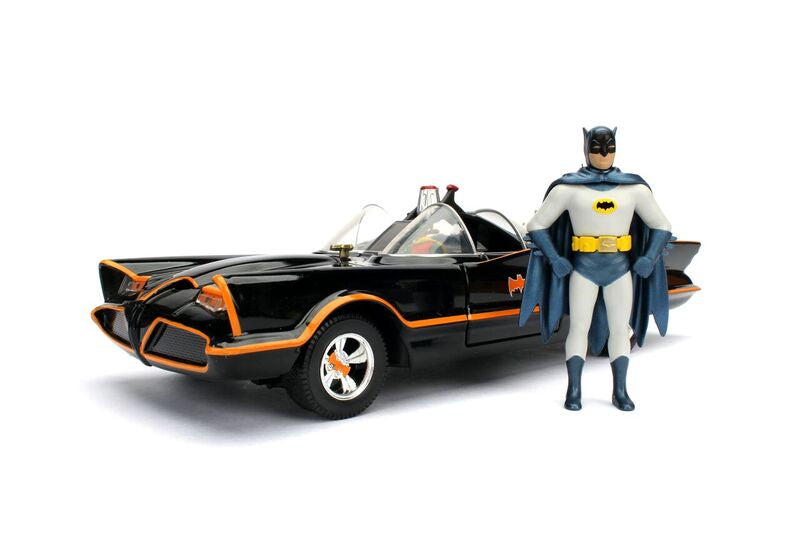 Jada 1/24 "Batman Classic TV Series" Batmobile w/ figures 1966 HPD