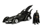 Jada 1/24 "Batman Forever" Batmobile w/ Batman Figure - 1995 HPD