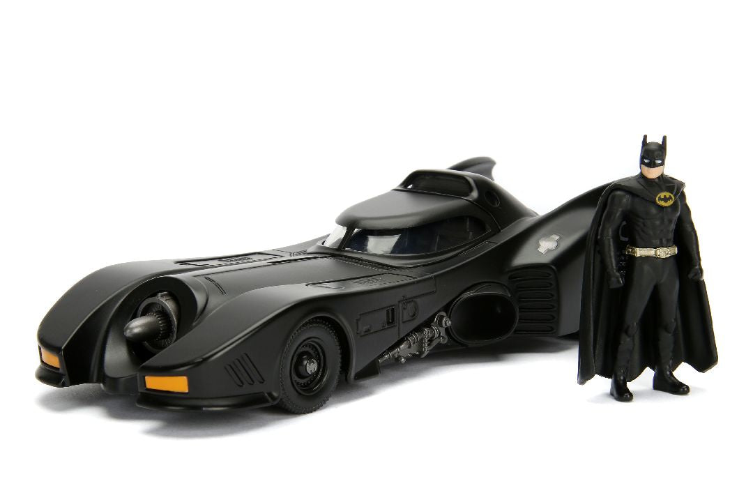 Jada 1/24 "Batman" Batmobile w/ Batman Figure - 1989 HPD