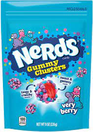 nerds gummy verry berry 227g Confiserie et cie