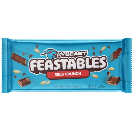 Feastables milk crunch