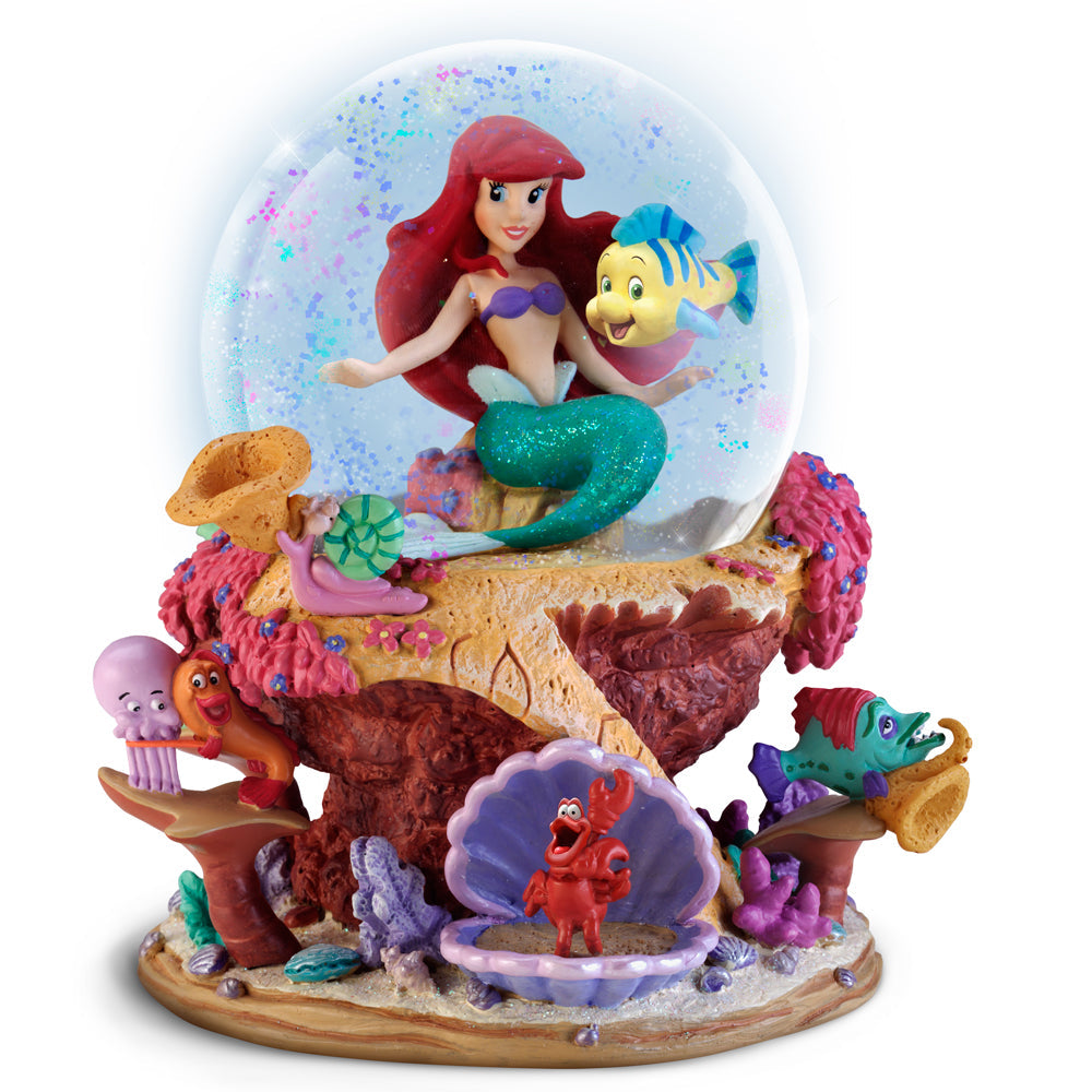Little mermaid glitter globe Bradford