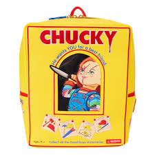 LOUNGEFLY CHUCKY CHILDS PLAY BOX BACKPACK