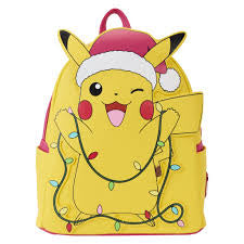 LOUNGEFLY POKEMON HOLIDAY PIKACHU BACKPACK Confiserie et cie