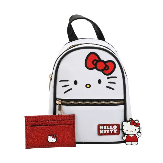 Hello Kitty - Big Face Mini Backpack 3 Piece Gift Set Bioworld