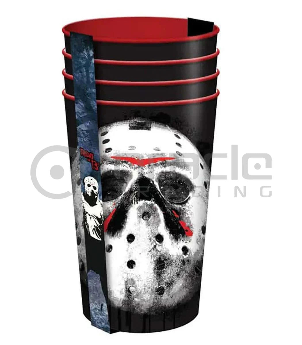 Friday the 13th 4-Pk Cup Set