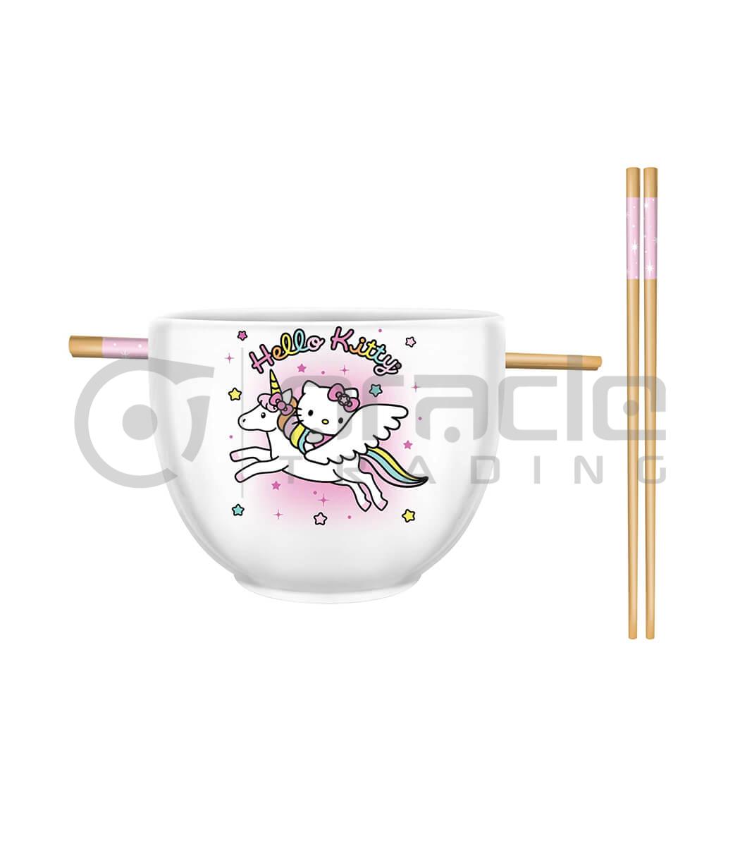 Hello Kitty Ramen Bowl & Chopsticks – Unicorn Confiserie et cie