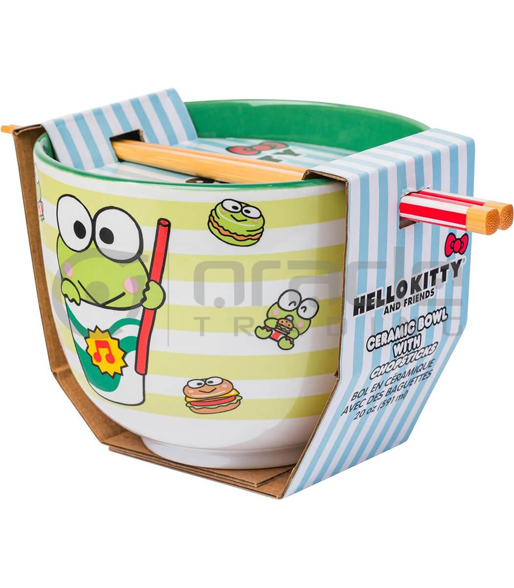 Sanrio Keroppi Ramen Bowl & Chopsticks