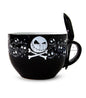 Nightmare Before Christmas Soup Mug & Spoon Set – Cross Bones