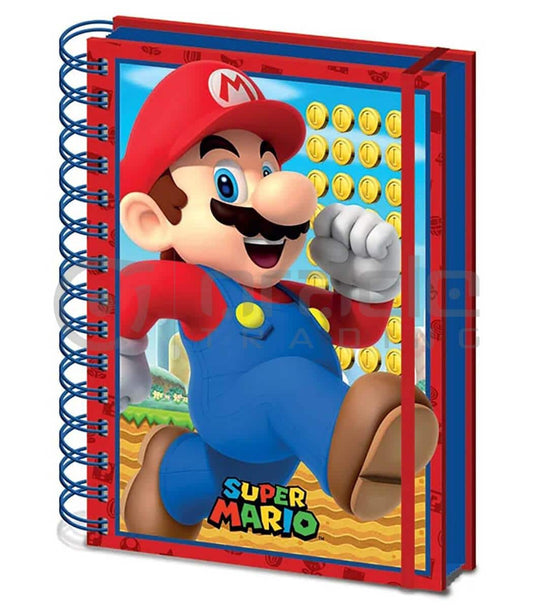 Super Mario Notebook (3D Lenticular)