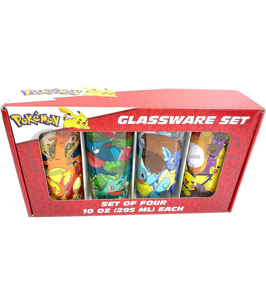 Pokémon 4pc Tumbler Set