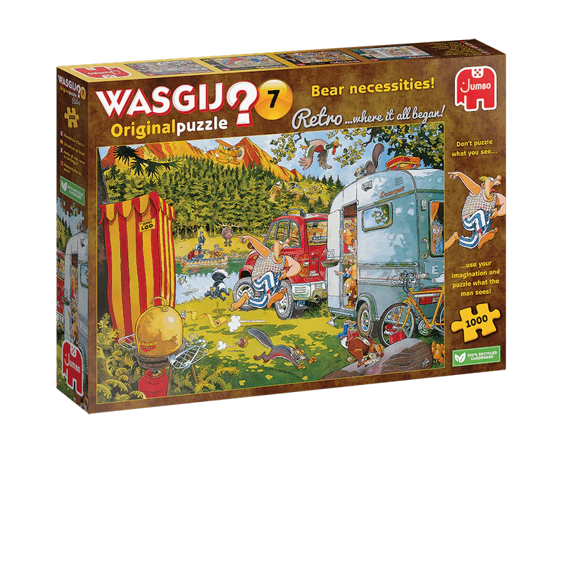 Nécessité d'Ours! - Wasgij Original Rétro #7 - 1000 mcx