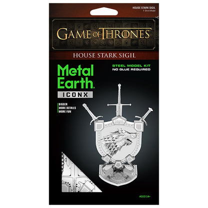 Metal earth GAME OF THRONES - HOUSE STARK SIGIL