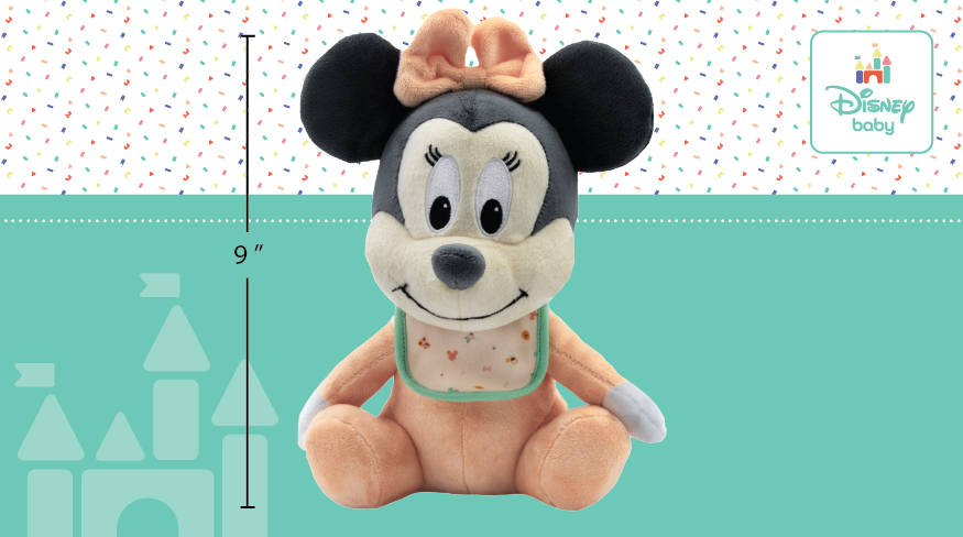 DISNEY CUTE BABY PLUSH - MINNIE MOUSE Confiserie et cie