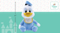 DISNEY CUTE BABY PLUSH - DONALD DUCK Confiserie et cie