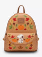 Loungefly Peanuts Snoopy Fall Foliage Chenille Mini Backpack HT/BL