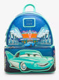 Loungefly Disney Pixar Cars Flo's Cafe Glow-in-the-Dark Mini Backpack HT/BL