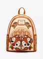 Loungefly Disney Chip & Dale Stained Glass Mini Backpack HT/BL