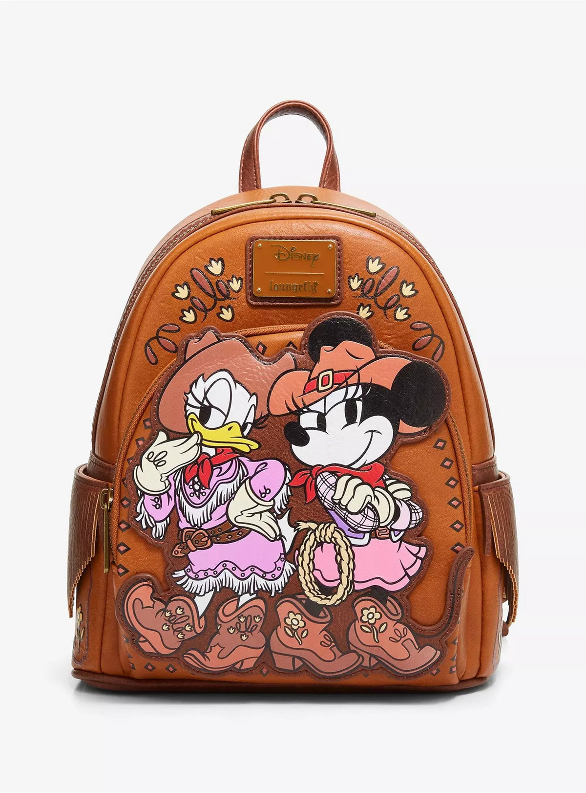 Loungefly Disney Minnie & Daisy Cowgirl Mini Backpack HT/BL