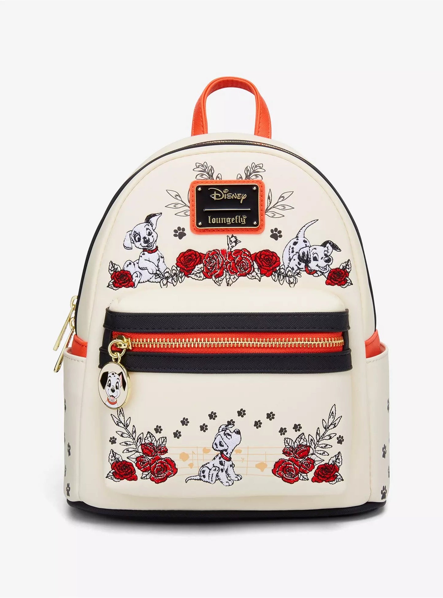 Loungefly Disney 101 Dalmatians Puppy Roses Mini Backpack HT/BL