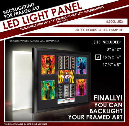 16" x" 16" LED Light Panel - Fits 20" x 19" FilmCells Presentations (Montage size)