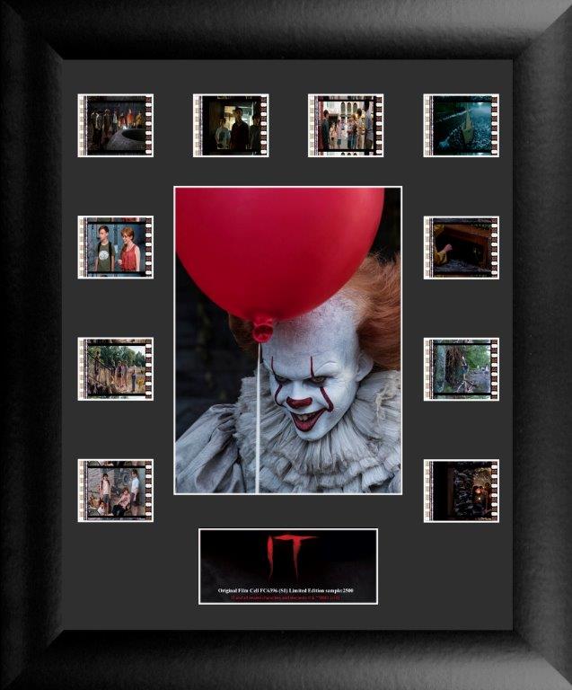 It (Pennywise and Balloon) Limited Edition Mini Montage Framed FilmCells Presentation FilmCells