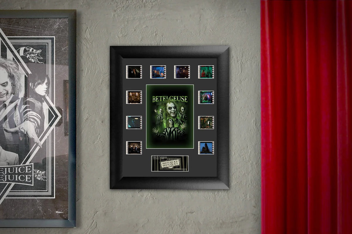 Beetlejuice Beetlejuice (S2) Mini Montage Framed FilmCells Presentation