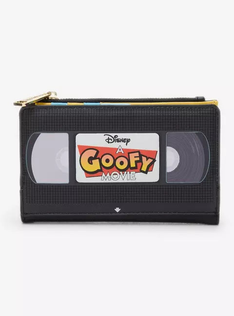 Loungefly Disney A Goofy Movie VHS Tape Figural Wallet HT/BL