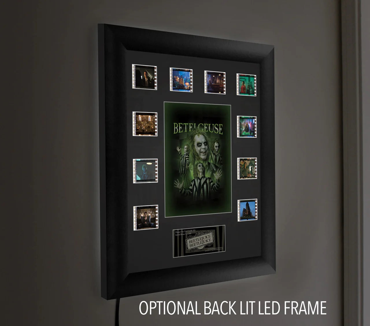 Beetlejuice Beetlejuice (S2) Mini Montage Framed FilmCells Presentation