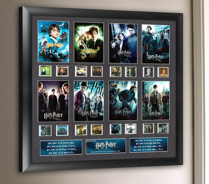 Harry Potter 1-7 Finale (S3) FilmCells Presentation Limited Edition Mixed Montage Wall Art
