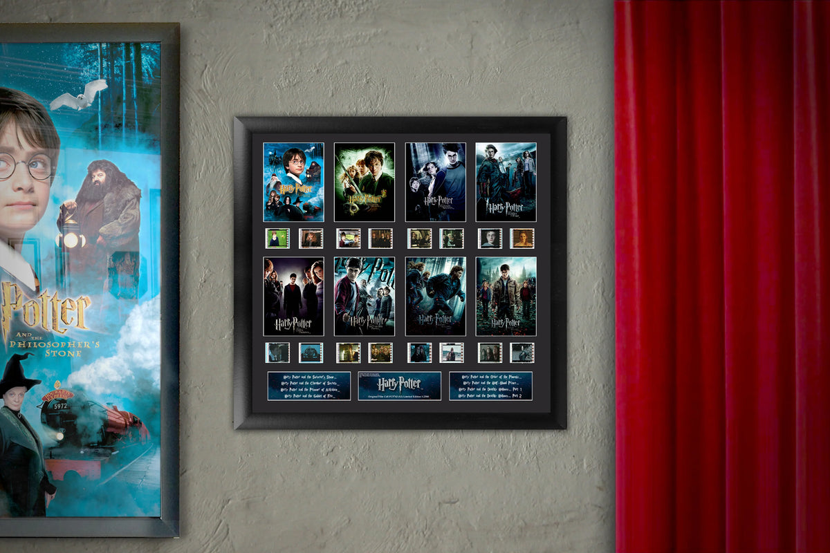 Harry Potter 1-7 Finale (S3) FilmCells Presentation Limited Edition Mixed Montage Wall Art
