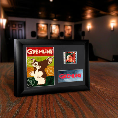 Gremlins (Gizmo) Minicell FilmCells Framed Desktop Presentation