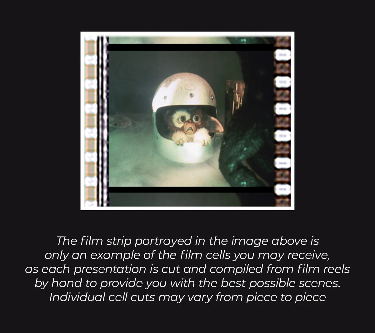 Gremlins (Gizmo) Minicell FilmCells Framed Desktop Presentation