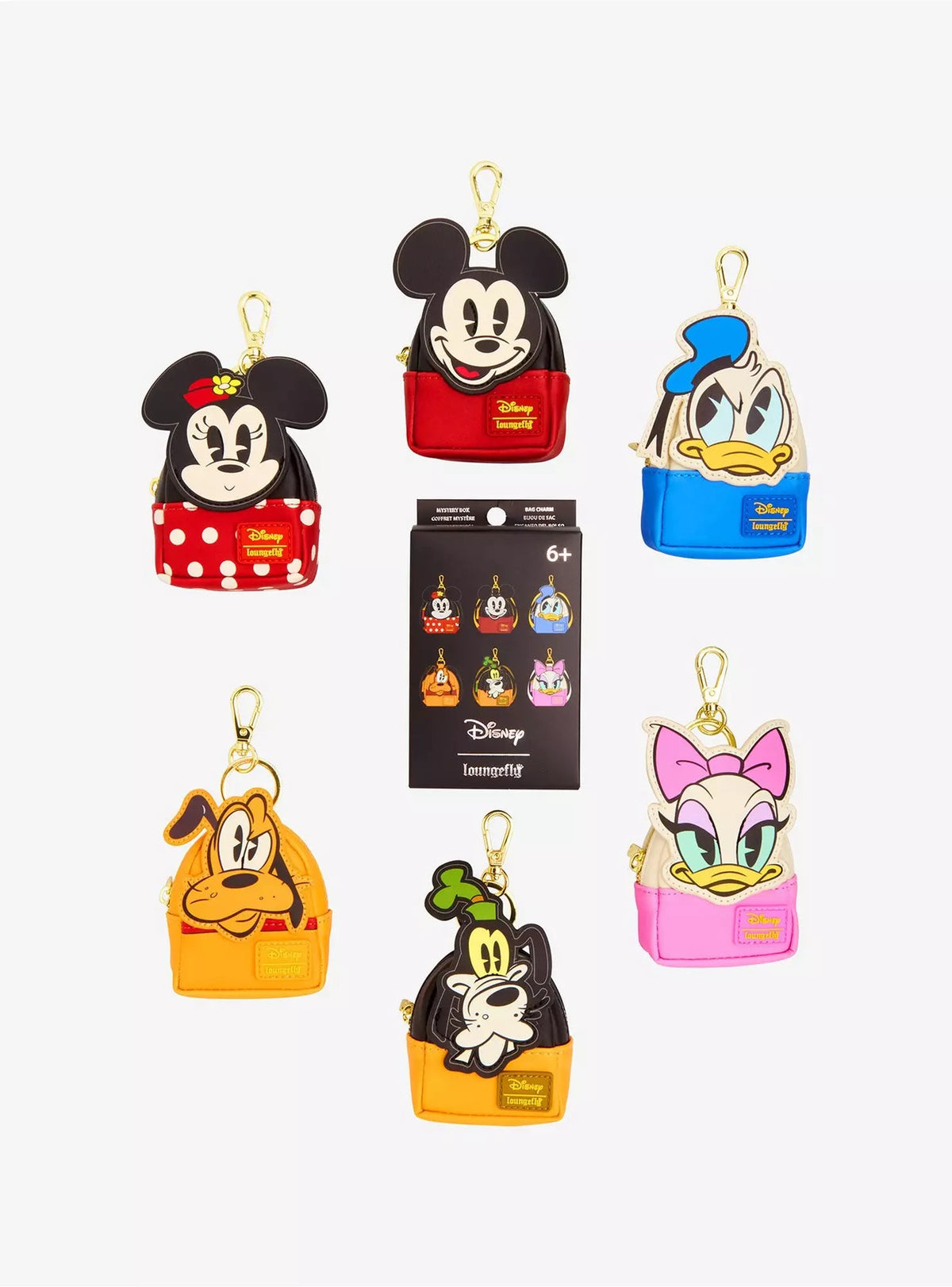 Loungefly Disney Sensational Six Blind Box Coin Purse HT/BL