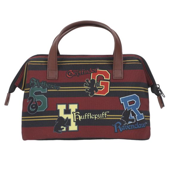 Harry Potter House Symbols Insulated Lunch Bag Bioworld