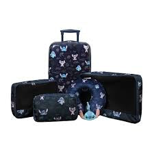 Disney's Stitch : Travel Luggage - 6 Piece Set