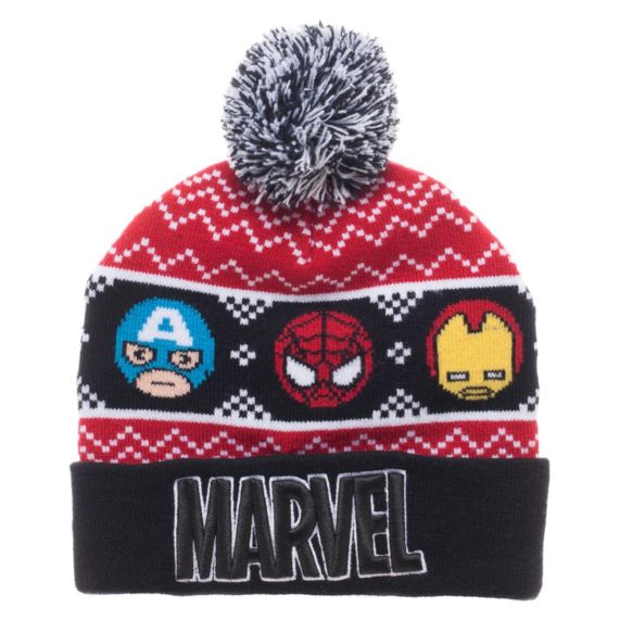 MARVEL KAWAII - Pom Cuff Beanie Bioworld