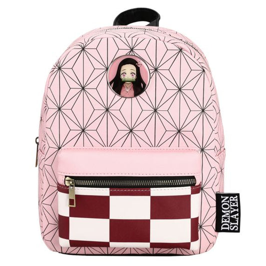 DEMON SLAYER – Nezuko Mini Backpack with Metal Badge