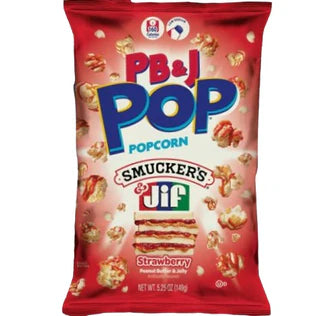 Candy Pop Peanut Butter Strawberry Popcorn 149g