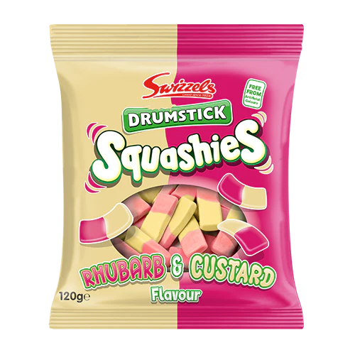 Squashies rhubarb custard Blackcat