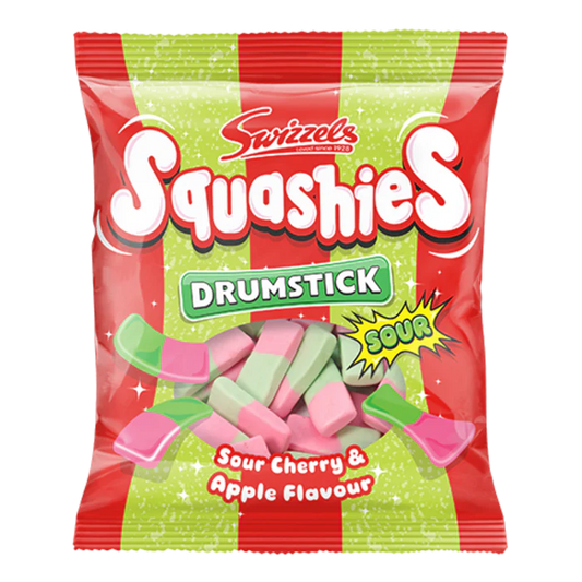 Swizzels Drumstick Squshies Cherry and Apple 120g