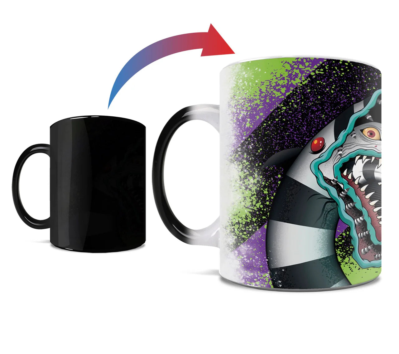 Beetlejuice (Sandworm) Morphing Mugs® Heat-Sensitive Mug