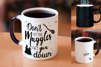 Harry Potter (Dont Let the Muggles Get You Down) Morphing Mugs® Heat-Sensitive Mug