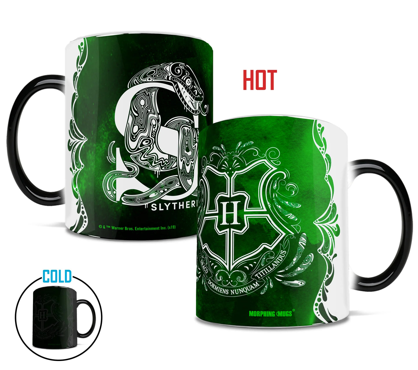 Harry Potter (Slytherin - Aguamenti) Morphing Mugs® Heat-Sensitive Mug