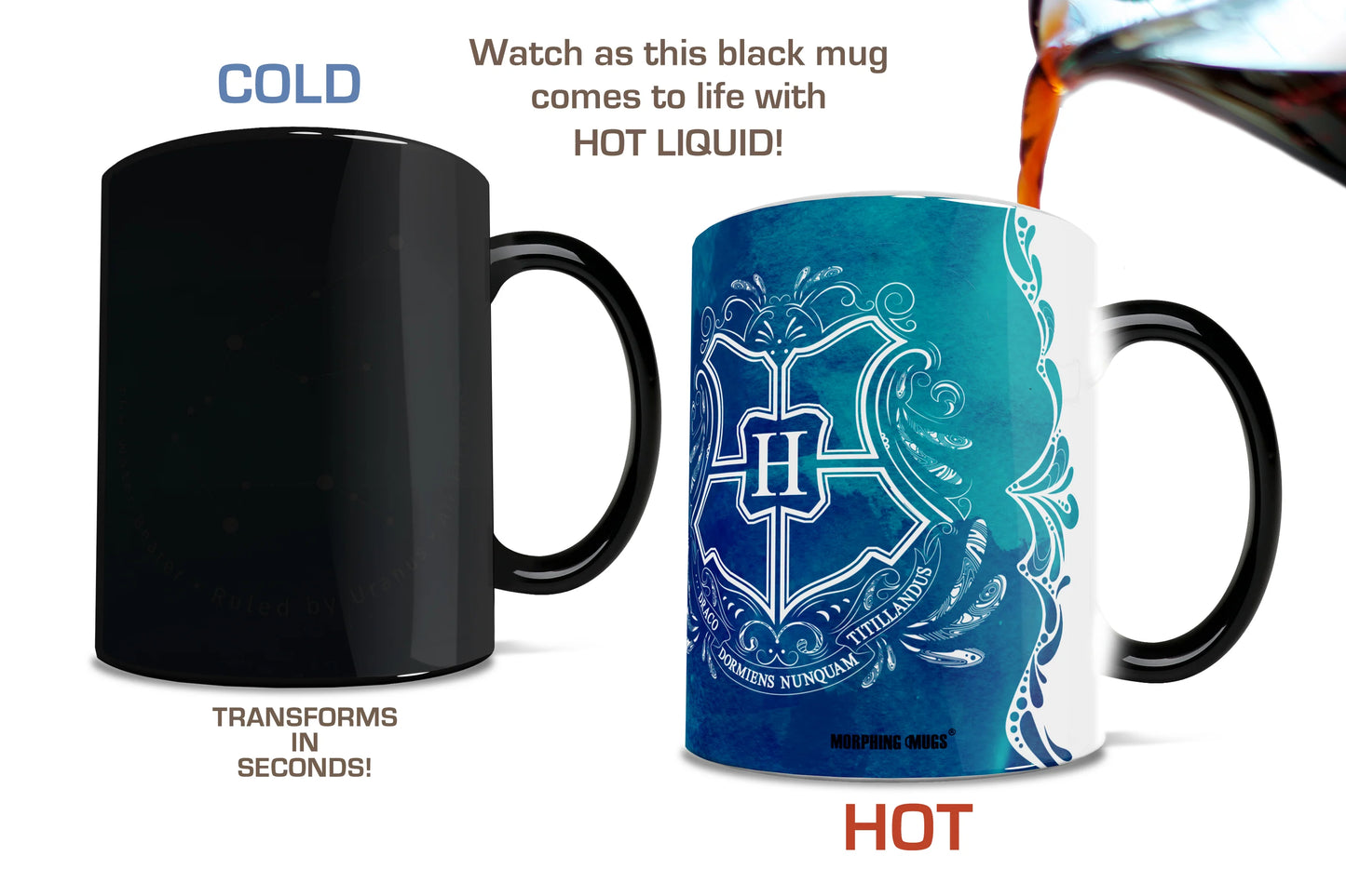 Harry Potter (Ravenclaw - Aguamenti) Morphing Mugs® Heat-Sensitive Mug