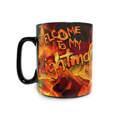 A Nightmare On Elm Street (Freddy Krueger) Morphing Mugs® Heat-Sensitive Clue Mug