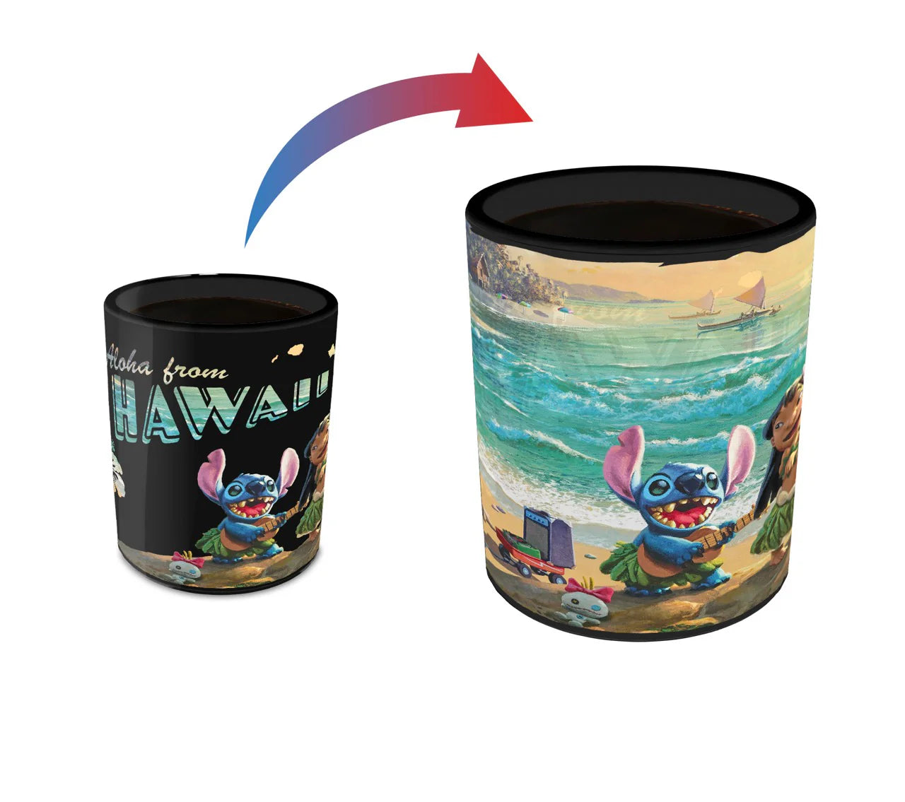 Disney (Lilo and Stitch) Morphing Mugs® Heat-Sensitive Clue Mug